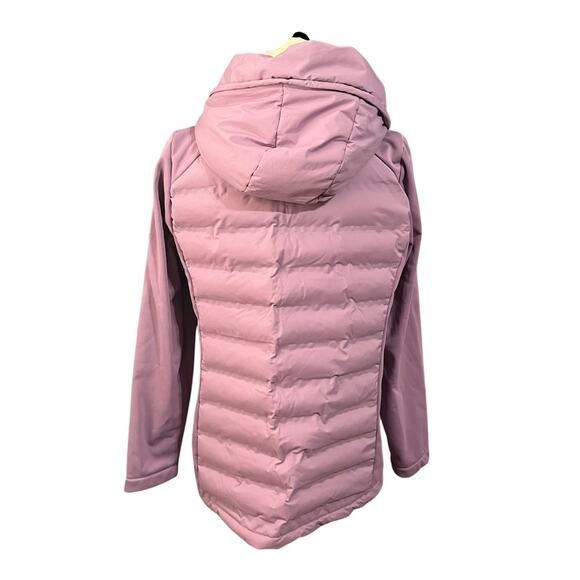 Gerry Women's Purple Light Weight Quilted Full Zip Hooded Jacket Sz M Outdoors - Picture 3 of 5